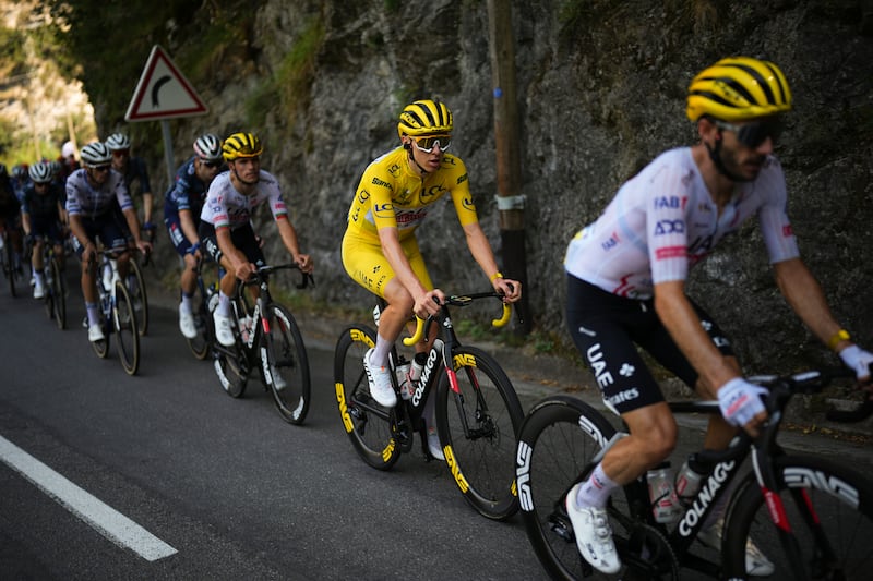 Tour tappa 20 Pogacar