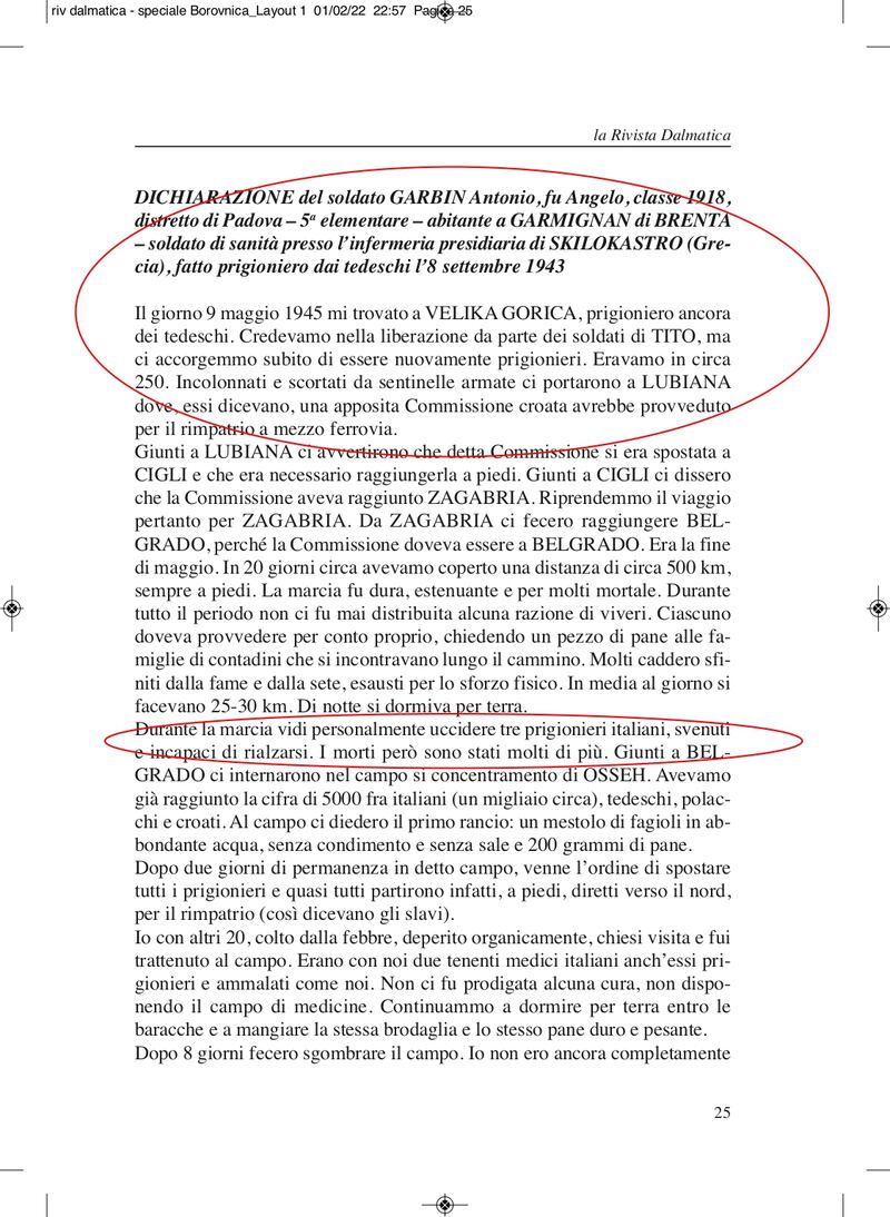 Il rapporto segreto sulle torture titine 8