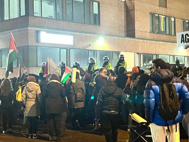 Manifestazione pro Palestina a Toronto