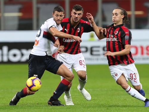 Il Milan gioisce al 91': Romagnoli stende 2-1 il Genoa