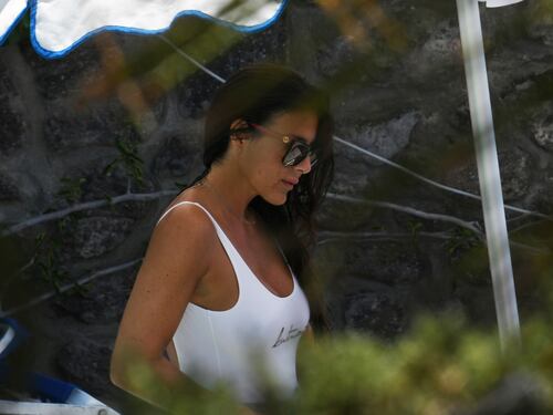 Francesca Ovieni in vacanza ad Ischia