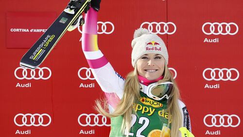 La discesa storica di Lindsey Vonn 4