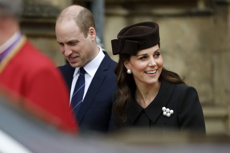 Kate Middleton alla messa di Pasqua 11