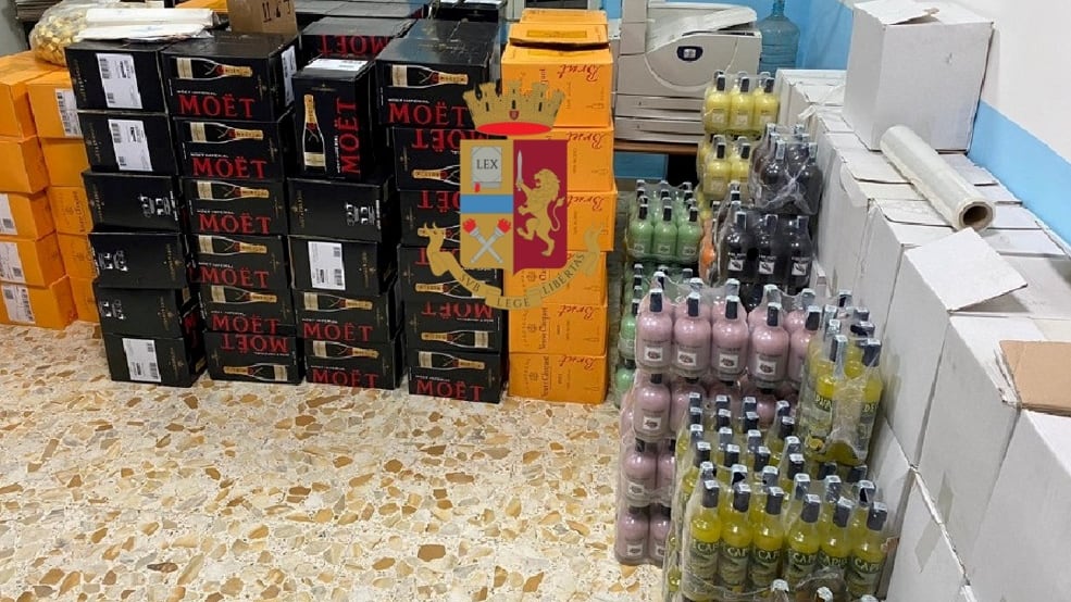 Champagne contraffatto, scatta il maxisequestro