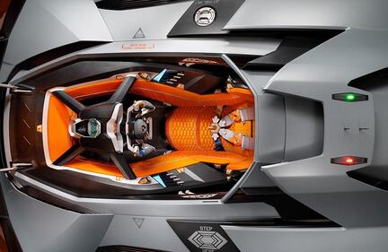Lamborghini Egoista, monoposto estrema 6