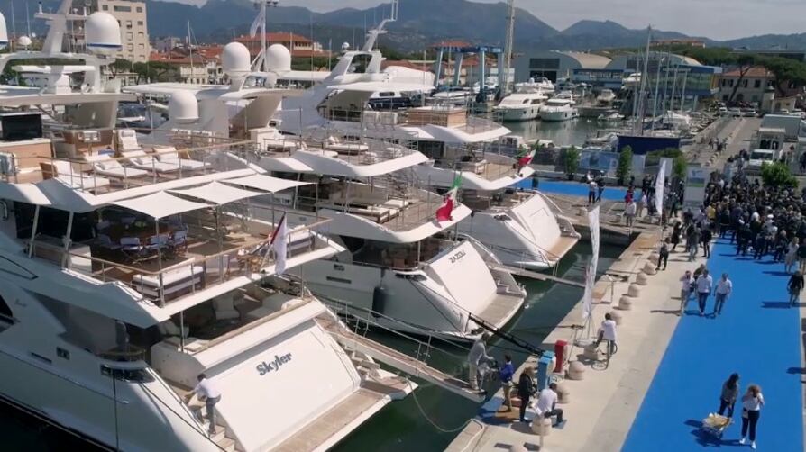 Versilia Yachting, a Viareggio "navigano" gli yacht di lusso