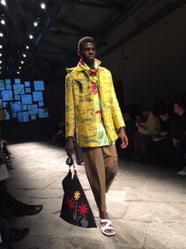 Pitti Uomo, profughi in passerella 4