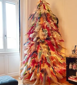 Gli alberi di Natale dei vip tra lusso e tradizione 7