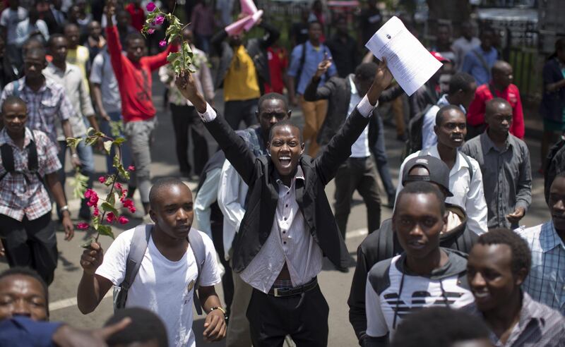 Proteste contro il governo a Nairobi 7