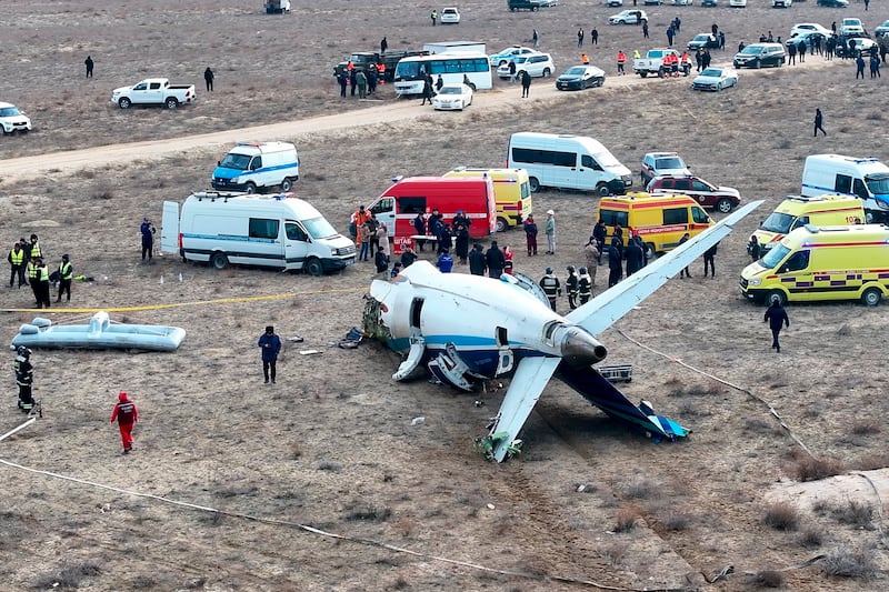 L'aereo schiantato in Kakakistan 2