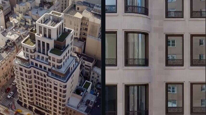 Soggiorno da 46 mq e vista su Manhattan: in vendita la reggia di Armani a New York