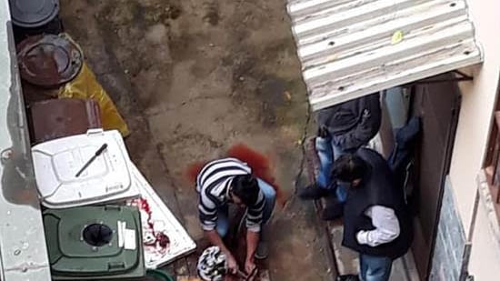 E nel cortile di un condominio spunta la macelleria fai-da-te