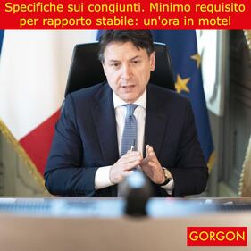 La satira del giorno: ecco le specifiche sui congiunti 1