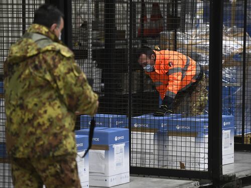 Soldati e carabinieri, l'anti virus