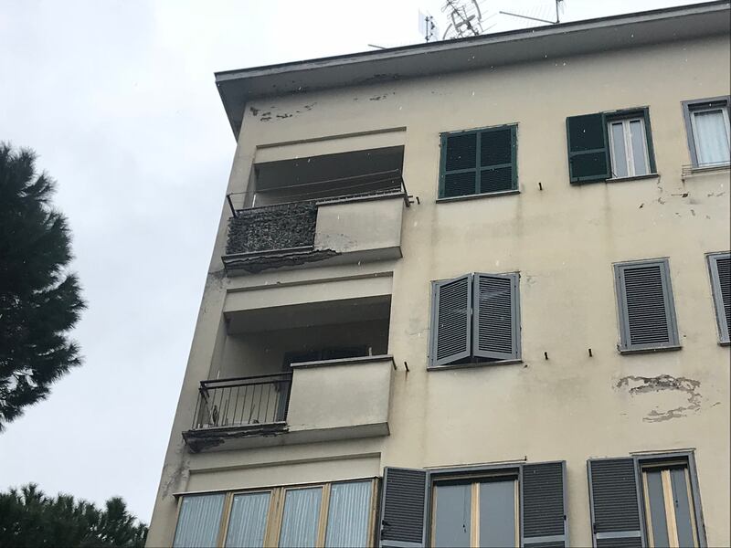 I danni alle palazzine Ater dopo il maltempo che si è abbattuto sulla Capitale 15