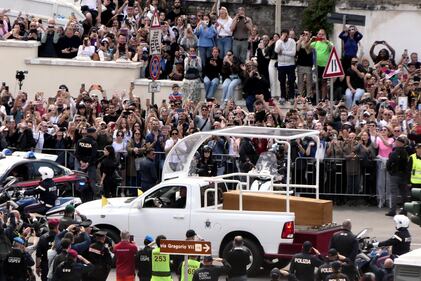 Il corteo papale verso Santa Maria Maggiore 1