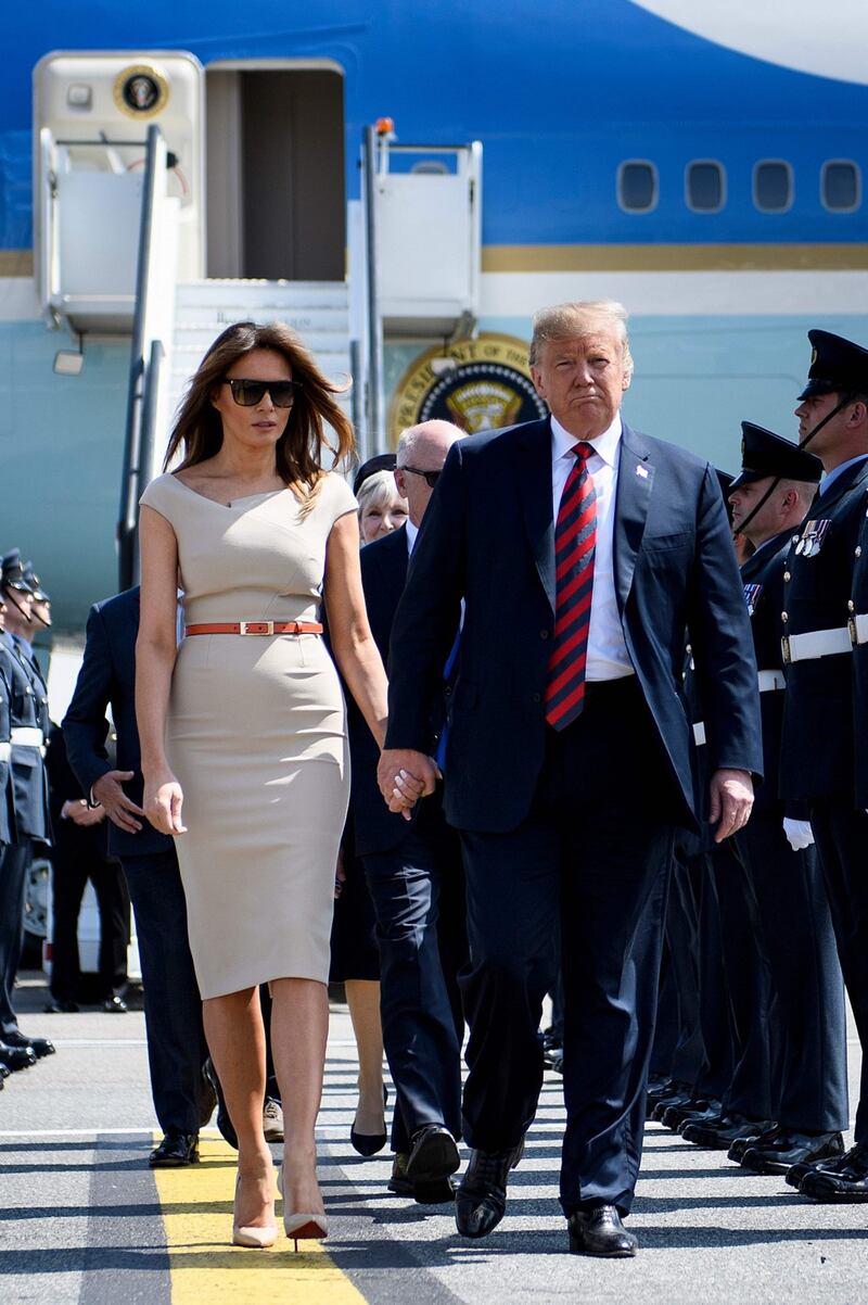 Melania Trump nel Regno Unito 10