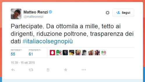 I tweet di Renzi 3