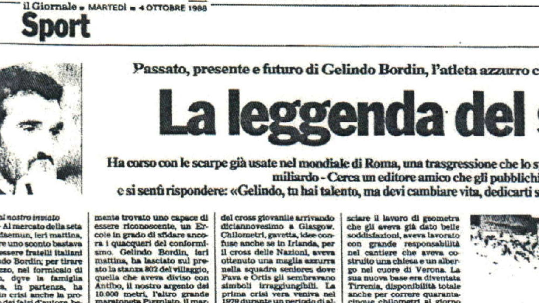 Seul 1988. La maratona dorata di Bordin. Eleni: "Un Ercole benedetto per sempre"