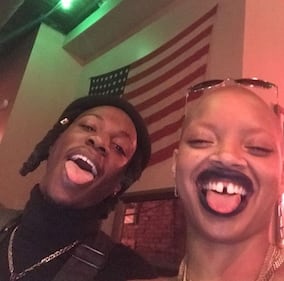 Rihanna e Slick Woods, le foto sexy 12