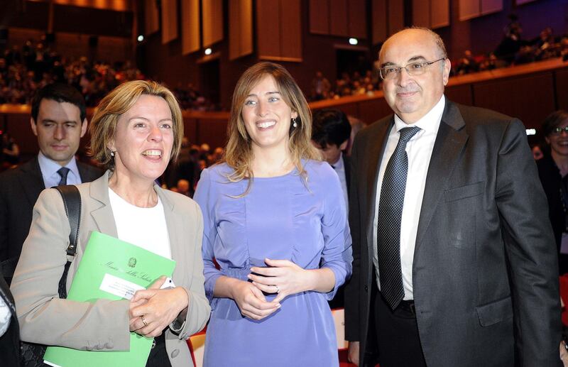 Gonna birichina, così si vede la cellulite della Boschi 1