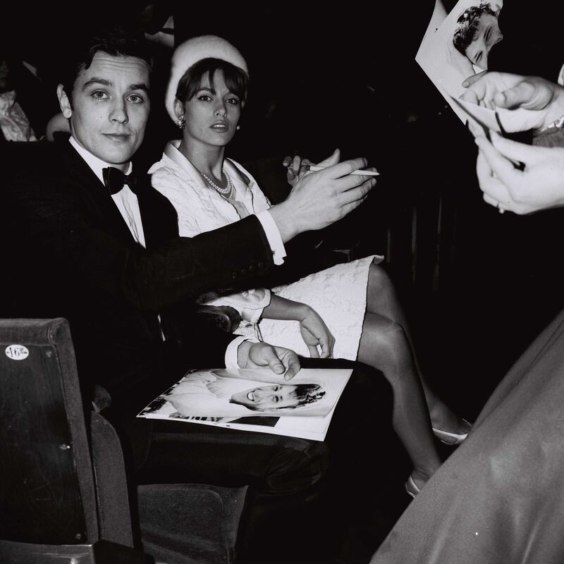 Alain Delon e Nathalie Delon