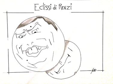 La vignetta del giorno: Zingaretti sempre più in ombra 1