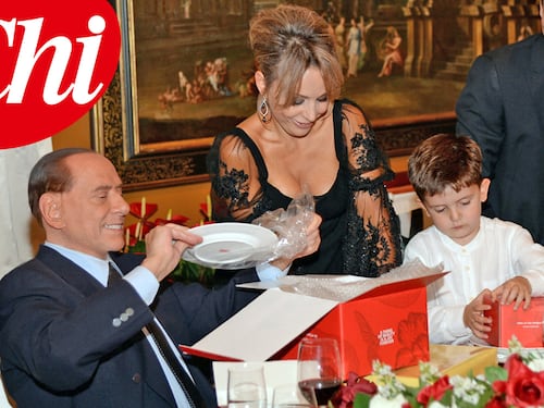 Il compleanno di Silvio Berlusconi in famiglia