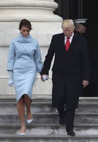 Melania e Donald Trump, coppia presidenziale 9