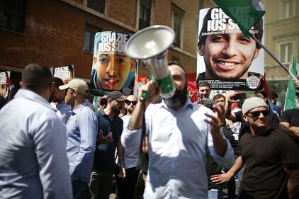 La manifestazione di CasaPound contro lo ius soli 6