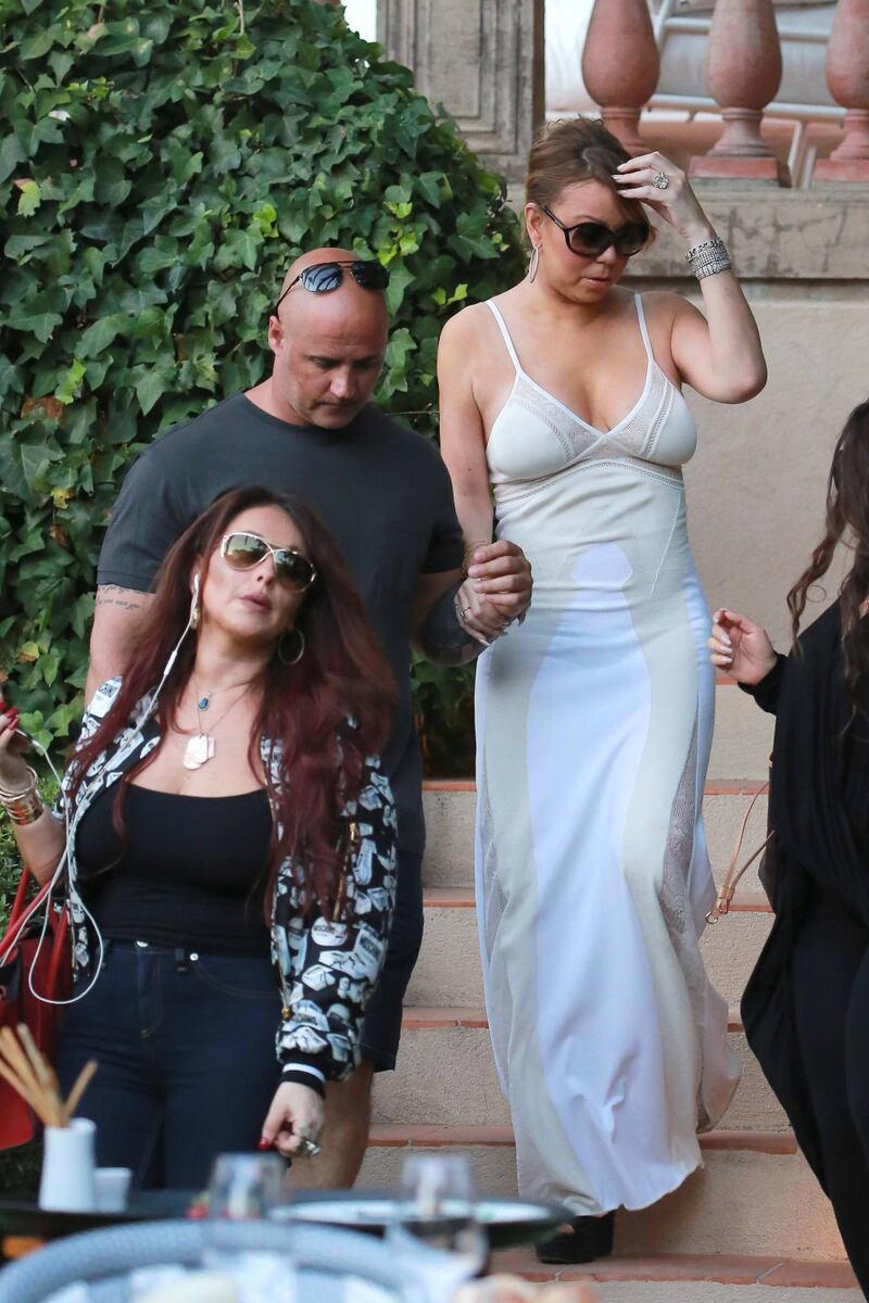 Mariah Carey, tutte le foto a Saint Tropez 24