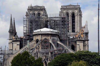 Notre Dame, continuano i lavori di ristrutturazione della cattedrale 5