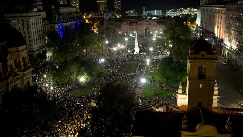 Proteste in Argentina dopo la morte di Alberto Nisman 1