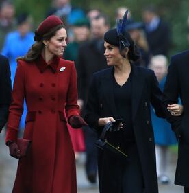 Meghan Markle e Kate Middleton sorridenti insieme: foto 4