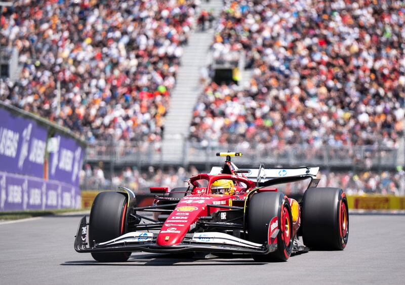 F1 Canada FP1 Hamilton