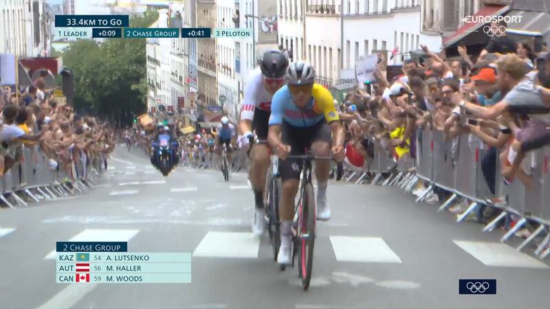 Evenepoel screenshot Parigi 2024