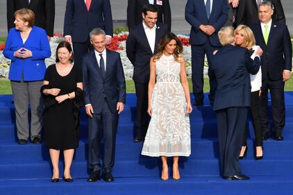Melania Trump nel Regno Unito 2