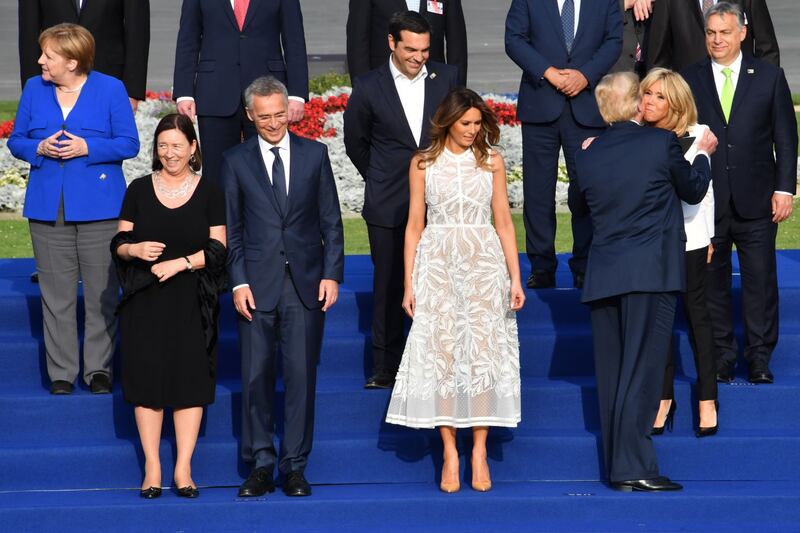 Melania Trump nel Regno Unito 2