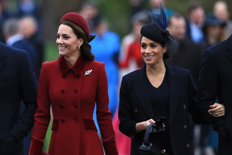 Meghan Markle e Kate Middleton sorridenti insieme: foto 7
