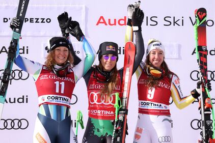 Il trionfo di Sofia Goggia a Cortina: le immagini più belle 11