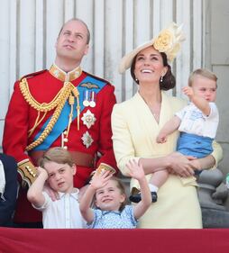 Dal Trooping The Colour 2019 la famiglia al completo dei Duchi di Cambridge  10