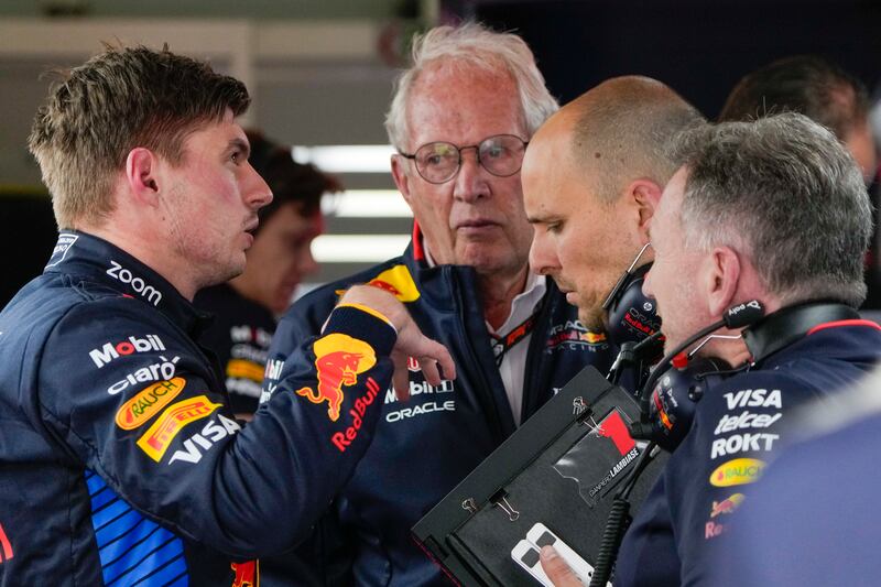 Horner Marko Verstappen GP Cina 2024