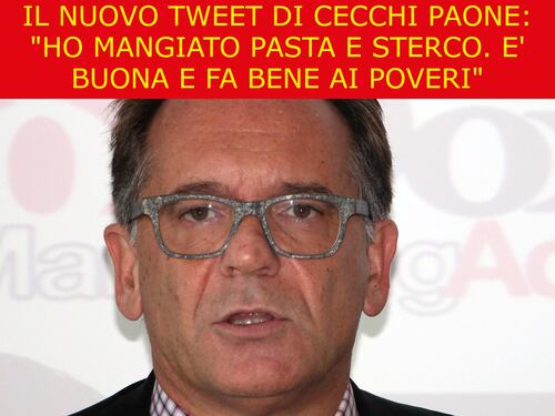 La satira del giorno. Cecchi Paone l'assaggiatore