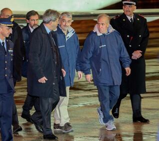 Gli ex ostaggi sono arrivati a Ciampino 2