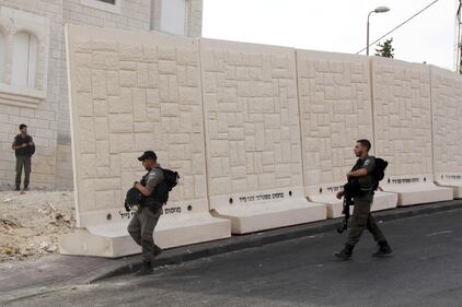 Nuovo muro a Gerusalemme 12