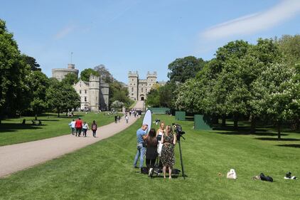 Meghan Markle e il Principe Harry, murales per il Royal Wedding 12