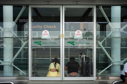 I disagi dei passeggeri all'aeroporto di Catania
