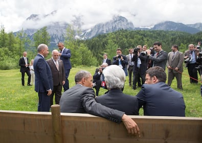 I leader del G7 immersi nella natura della Baviera 8
