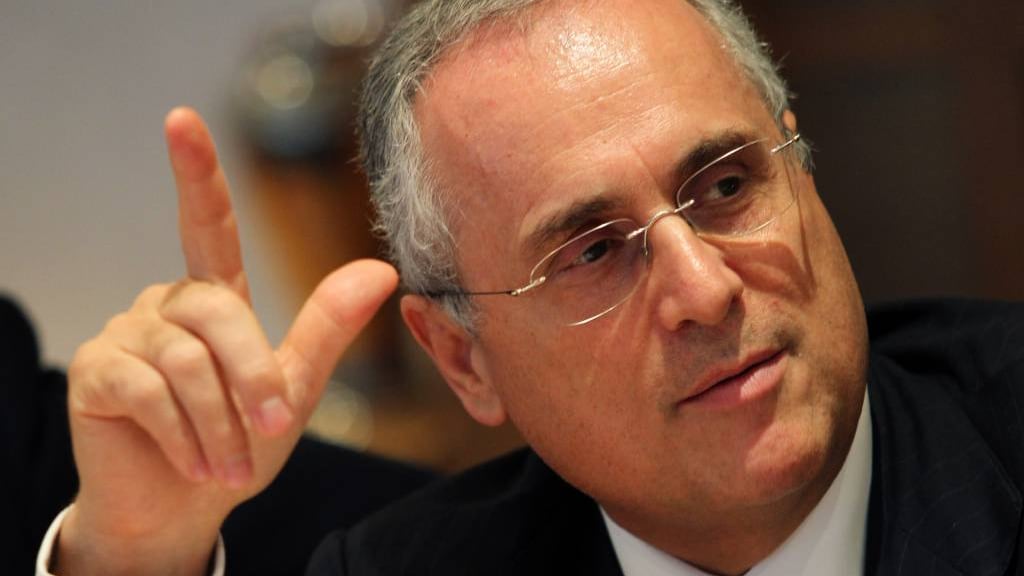 Lotito pronto all'imbarco su Alitalia