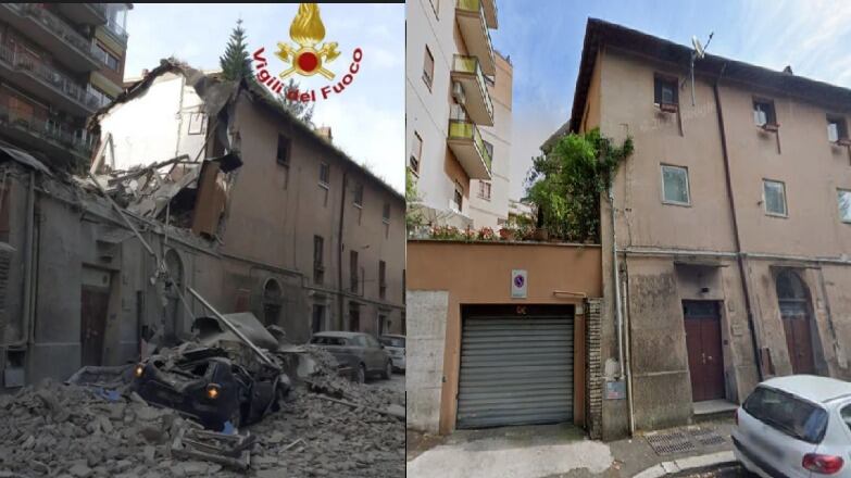 Esplosione a Roma, crolla palazzina: due persone estratte vive dalle macerie